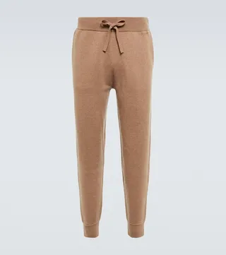 Cashmere-blend sweatpants