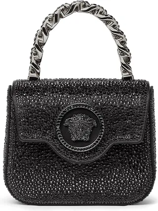 Mini Crystal La Medusa Handbag