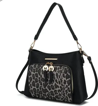 MKF Collection by Mia K Trisha Crossbody Bag - Black
