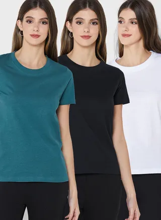 3 Pack Regular T-Shirt