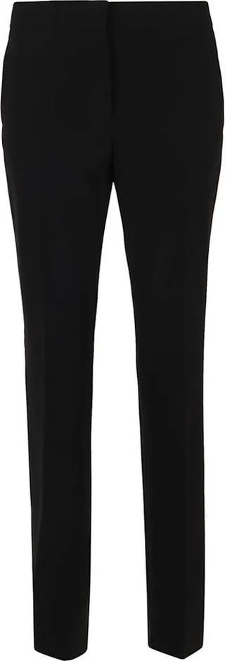 Moschino High-Waisted Straight Leg Trousers