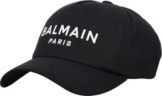 Balmain Logo Embroidered Baseball Cap