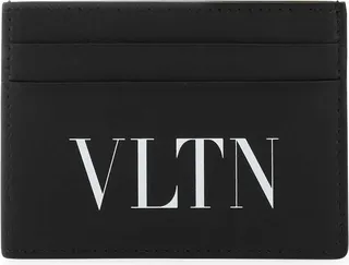 Valentino VLTN Logo Printed Cardholder