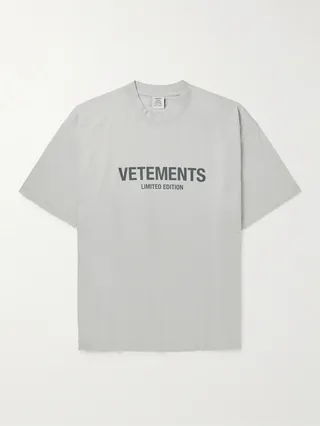 Logo-Print Cotton-Jersey T-Shirt