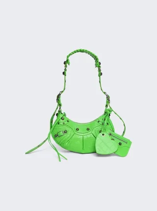 Le Cagole Xs Shoulder Bag Acid Green