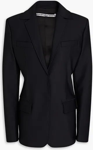 Stretch-jersey blazer