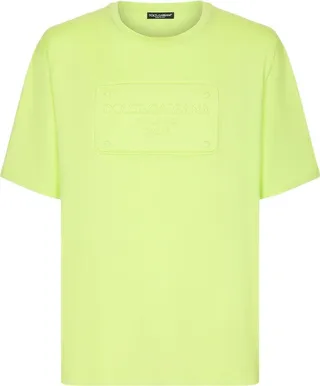 logo-appliqué cotton T-shirt