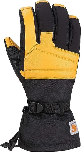 Carhartt Mens Cold Snap Insulated Work Glove (Black Barley) Extreme Cold Weather Gloves