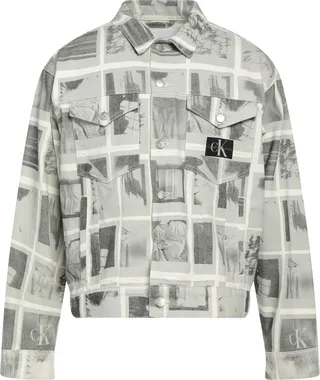 Denim Outerwear Light Grey