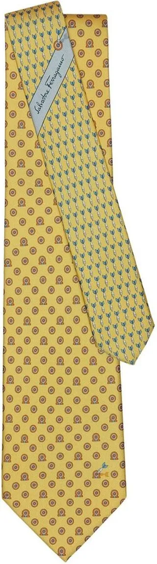 Patterned Silk Tie