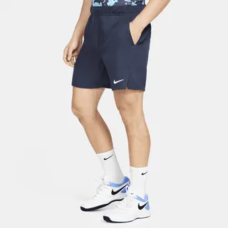 Nike Men's Court Dri-FIT Victory 7" Tennis Shorts in Blue