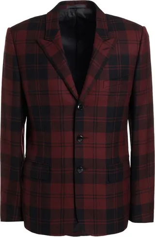 Suit Jacket Burgundy