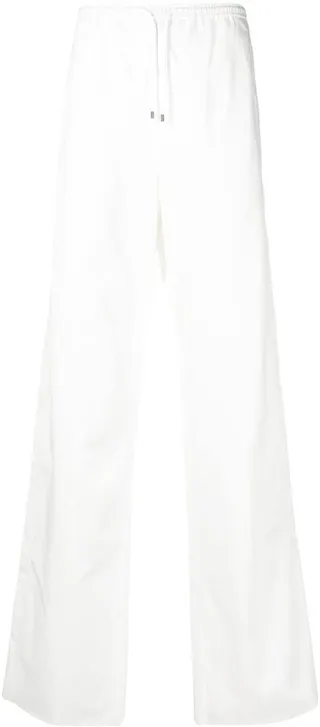 Straight-Leg Drawstring Trousers