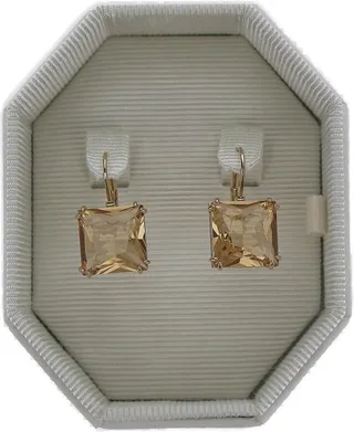 Swarovski Millenia Square Cut Drop Earrings