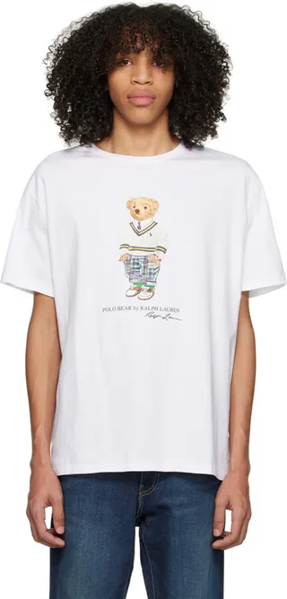 Polo Ralph Lauren White Bear T-Shirt