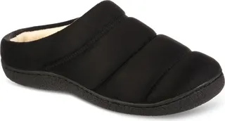 Isotoner Men's Rory Hoodback Puffer Slipper