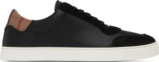 Burberry Black Vintage Check Sneakers