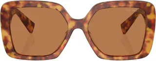 Tinted-Lenses Square-Frame Sunglasses
