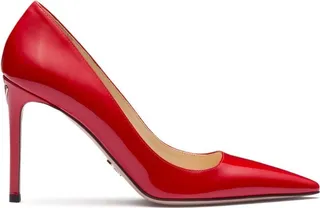 Patent-Leather Stiletto Pumps