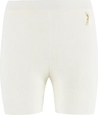 Jacquemus Charm Logo Knit Shorts