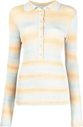 Organic-Cotton Polo Top