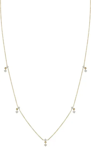 Eclat Diamond Charm Necklace