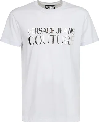 Versace Jeans Couture Logo Printed Crewneck T-Shirt
