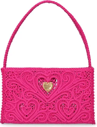Mini Beatrice macramé shoulder bag