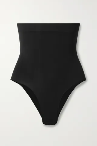 Skims - Seamless Sculpt Sculpting High Waist Briefs - Onyx