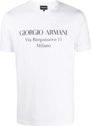 logo print T-shirt