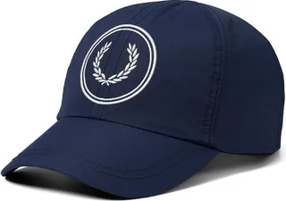 Fred Perry Circle Branded Ripstop Cap (Navy) Caps