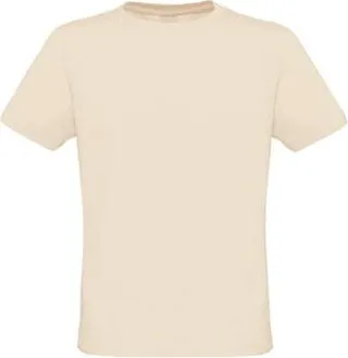 B&C B&C Mens Biosfair Plain Short Sleeve T-Shirt (Natural) - Brown