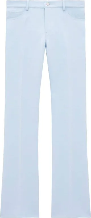 Pressed-Crease Tailored Trousers