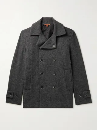 Fondaco Double-Breasted Wool-Blend Coat