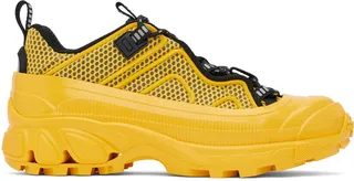 Burberry Yellow Madelina Sneakers