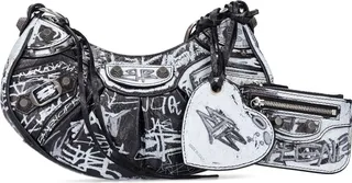 XS Le Cagole leather shoulder bag