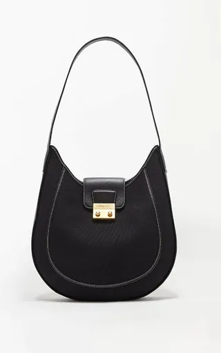 Pashli Large Modern Hobo in black