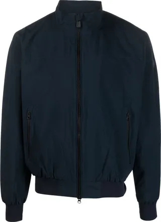 Finlay zipped bomber jacket