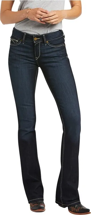 Ariat Female R.E.A.L. Perfect Rise Contessa Boot Cut Jean Nashville 18
