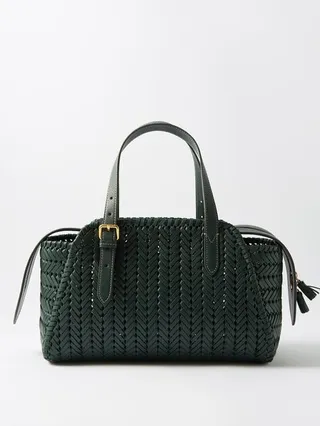 Neeson Braided-leather Tote