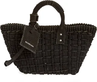 Extra Small Bistro Denim Basket Tote