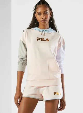 Colour Block Hoodie