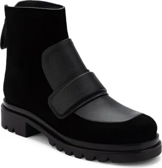 Tumbled Leather Combat Boot