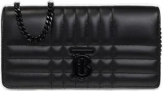 Burberry Lola Logo-Plaque Quilted Shoulder Bag
