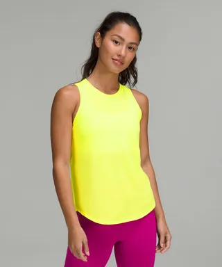 High-Neck Running and Training Tank Top
