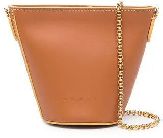 Debossed-Logo Crossbody Bag