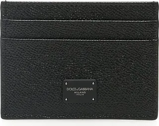 Dolce & Gabbana Logo Plaque Cardholder