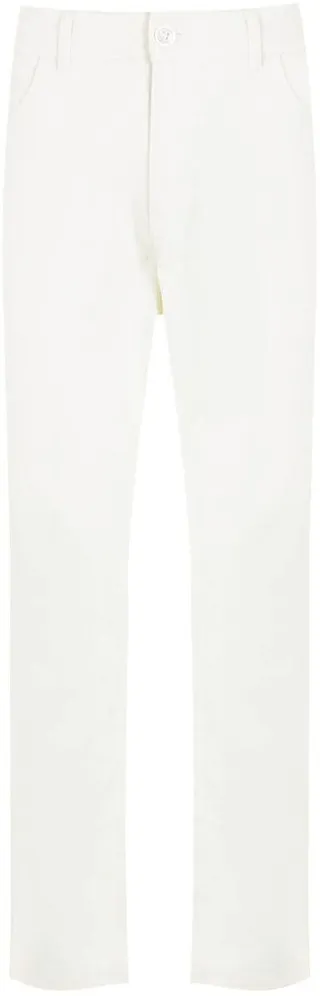 Straight-Leg Cotton Trousers