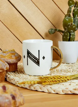 Mimo Monogram Mug - N