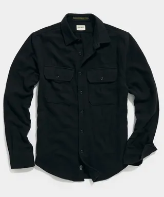 Alaskan Chamois Shirt in Black